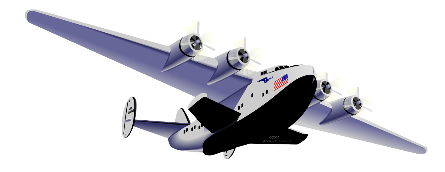 Clipper illustration ©2021 Adrian C. Sinnott