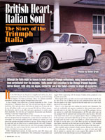 British Car magazine article image