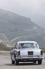 Driving over the Alps