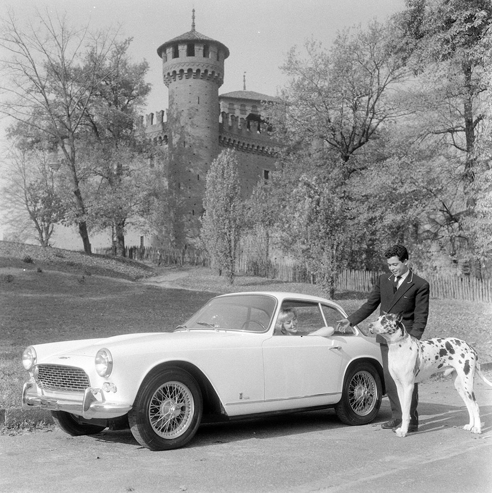 The Triumph Italia in 1959 from the Ludvigson Collection at The Revs Institute for Automotive Research. Photo by Edward Eves. https://revslib.stanford.edu/ All rights reserved. These images are copyrighted and no reproduction is allowed.