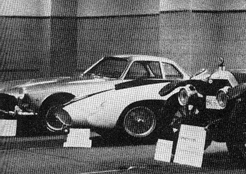 Sports Car Illustrated, 1960, cropped image of Italia at NY show