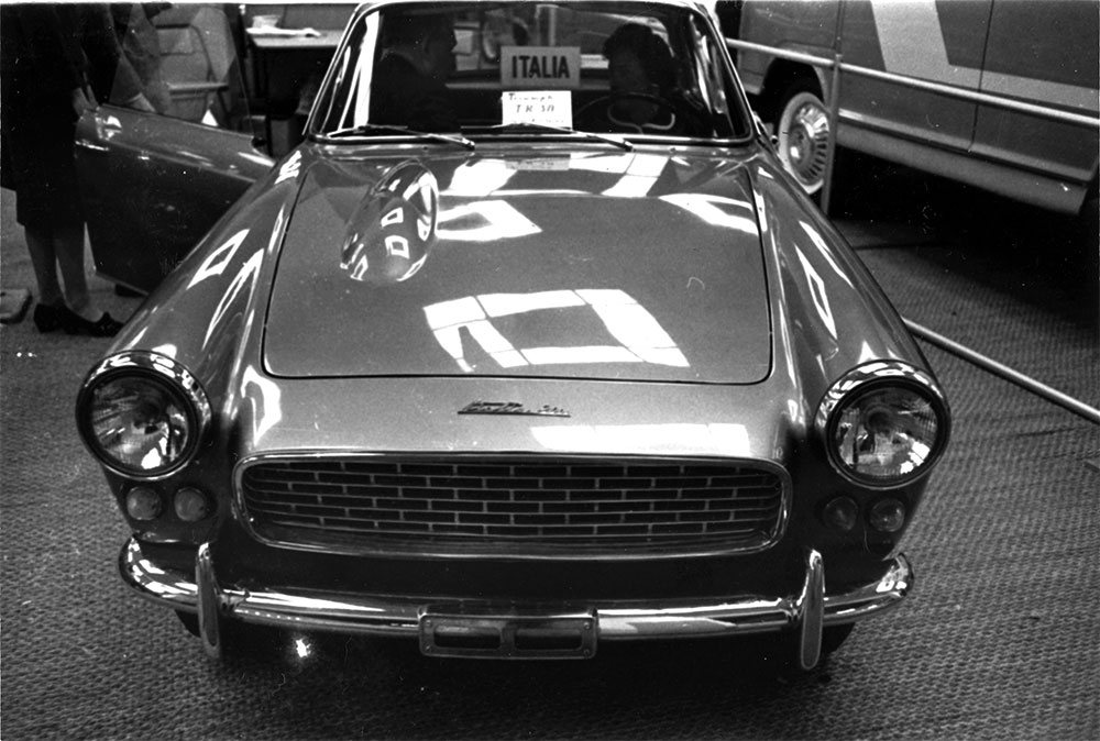 Italia at the 1961 New York Auto Show. Photo by Bill Baker.
