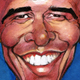 Barack Obama caricature