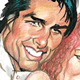 Celebrity caricatures illustration